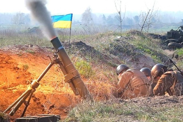 ForPost - Новости : Киевские силовики пять раз за сутки обстреляли позиции Народной милиции ЛНР