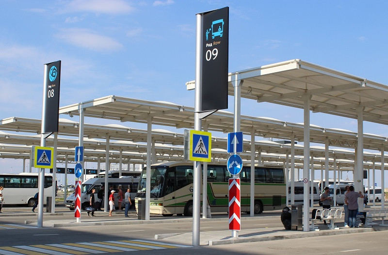 ForPost - Новости : Из аэропорта Симферополя начали ходить рейсовые автобусы