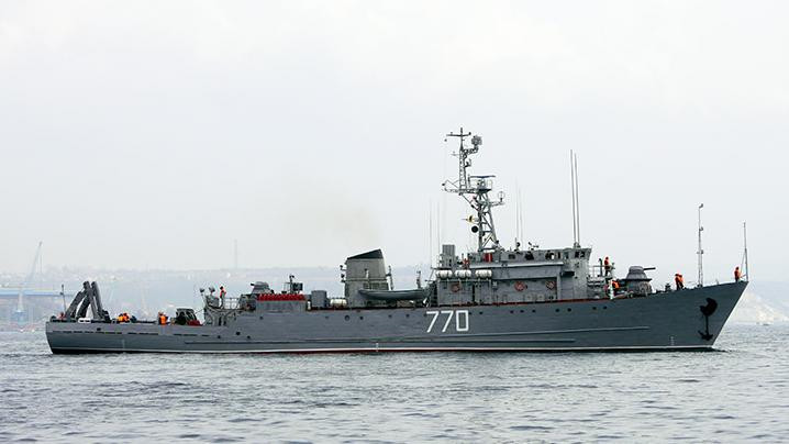 Россия направила к берегам Сирии противоминный корабль