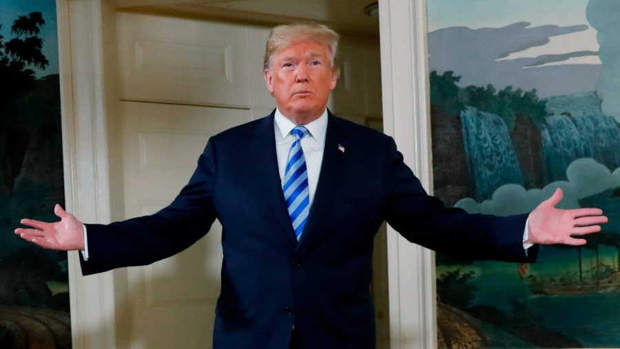Трамп выходит из договора о встрече Трамп выходит из договора о встрече