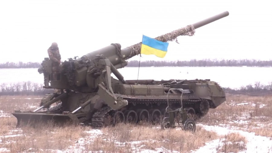 ForPost - Новости : В ДНР заявили о переброске украинскими силовиками самоходных пушек «Пион» в Донбасс