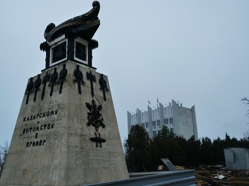 ForPost - Новости : Матросский бульвар может рухнуть прямо на правительство Севастополя 