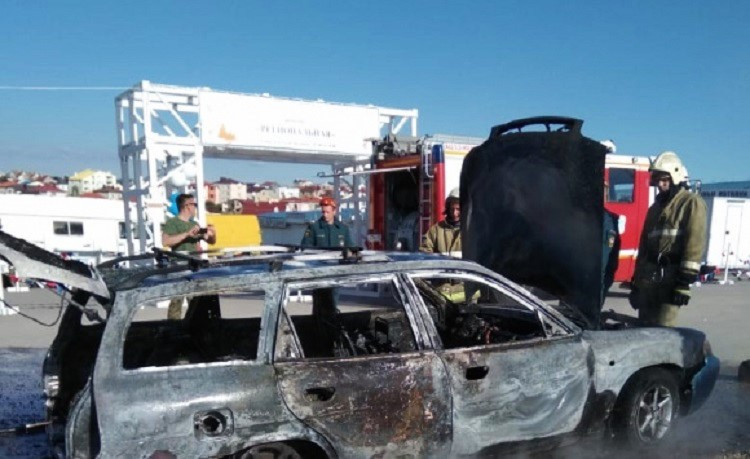ForPost - Новости : В Севастополе на платной стоянке сгорел автомобиль