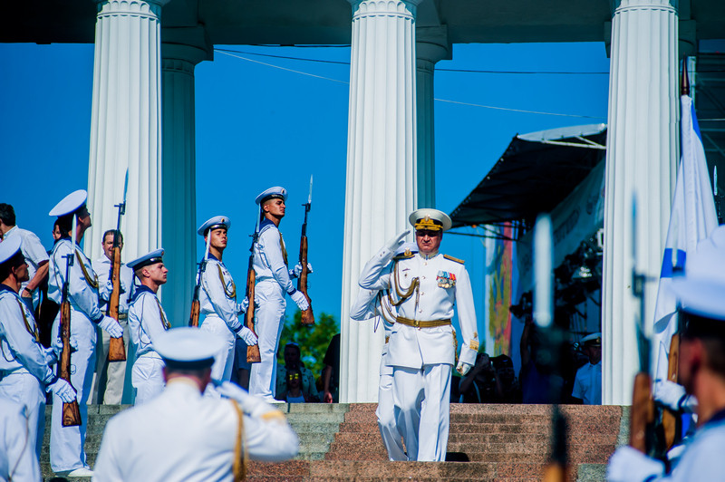 ForPost - Новости : Самые яркие и неожиданные фотофакты Дня ВМФ в Севастополе
