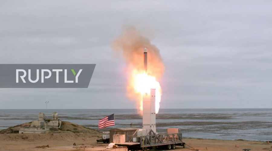 ForPost - Новости : Пентагон опубликовал видео запуска ракеты, запрещенной ДРСМД