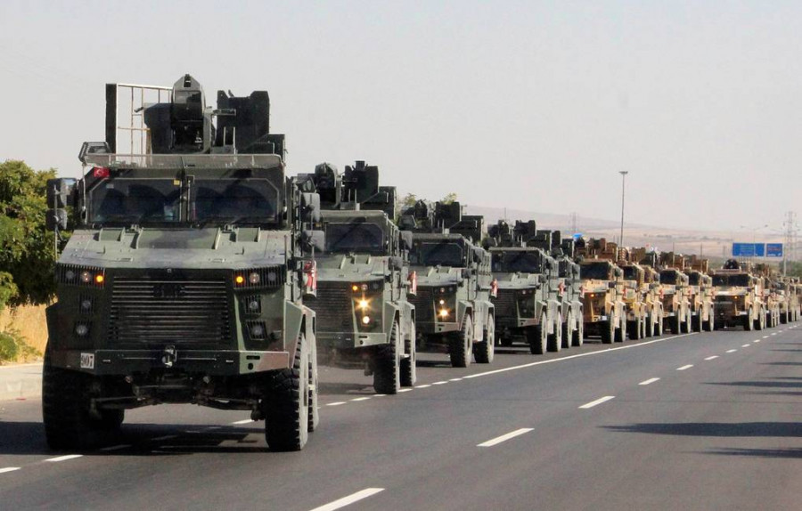 ForPost - Новости : Турция начала в Сирии военную операцию "Источник мира"