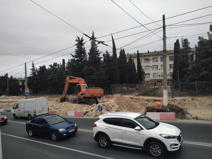 ForPost - Новости : В Севастополе была перекрыта дорога в Стрелецкую бухту