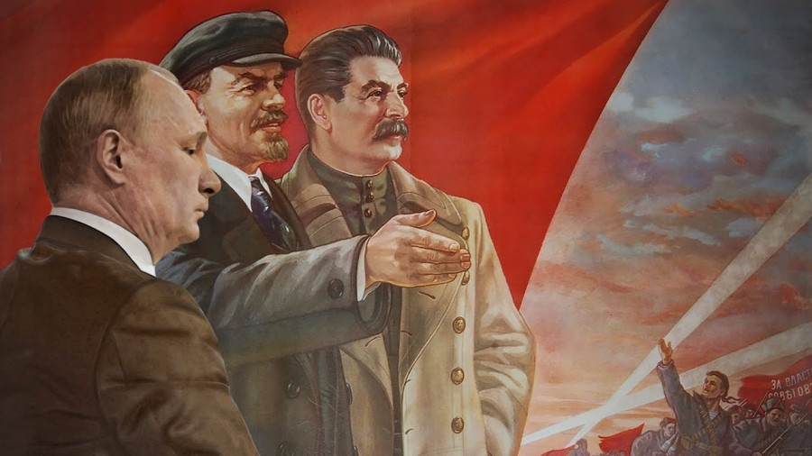 ForPost - Новости : Путин между Сталиным и Лениным