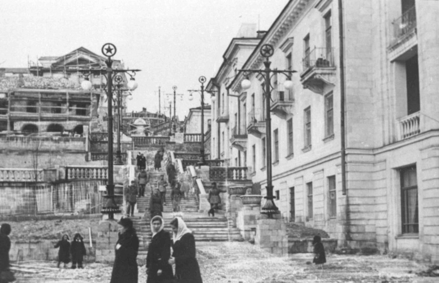 ForPost - Новости : Таврическую лестницу в Севастополе восстановят в прежнем виде