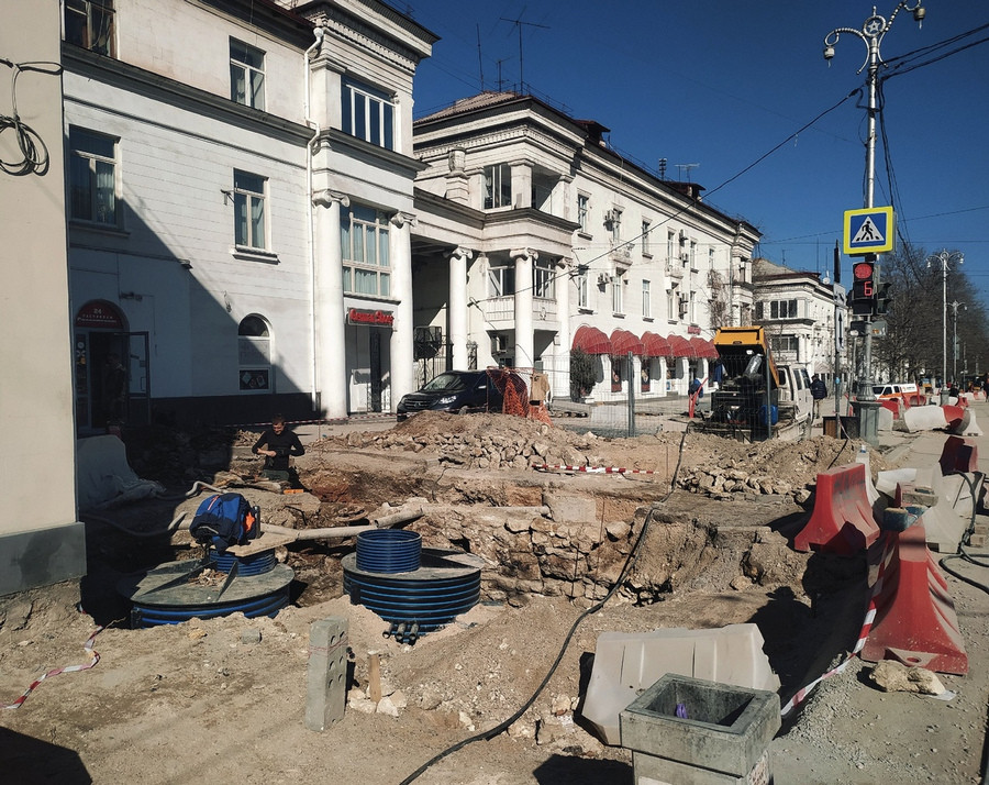 ForPost - Новости : Когда в центре Севастополя закончатся раскопки