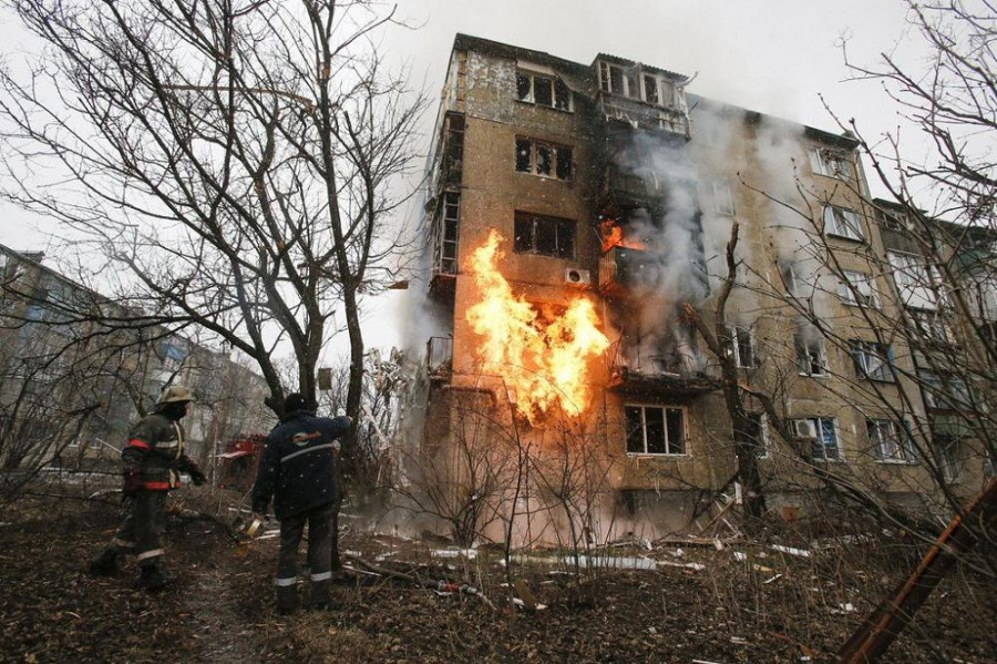 Фото бомбежек донбасса