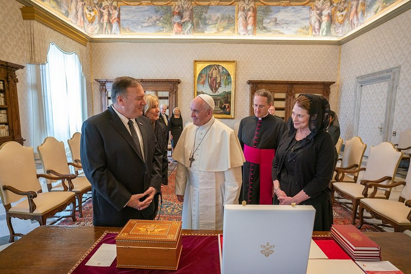 ForPost - Новости : Папа римский отказался встречаться с госсекретарём США