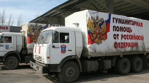 ForPost - Новости : Киев выразил протест из-за доставки Россией гумпомощи в Донбасс