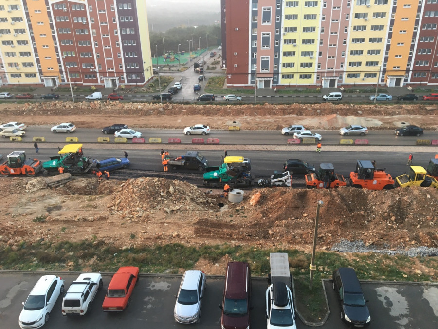 ForPost - Новости : Завершение ремонта Камышового шоссе перенесли на следующий год