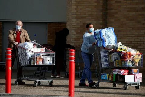 ForPost - Новости : В Британии магазинам рекомендовали создать запасы продуктов и лекарств