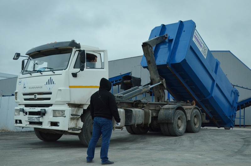 ForPost - Новости : Как работает первый в Крыму мусоросортировочный завод