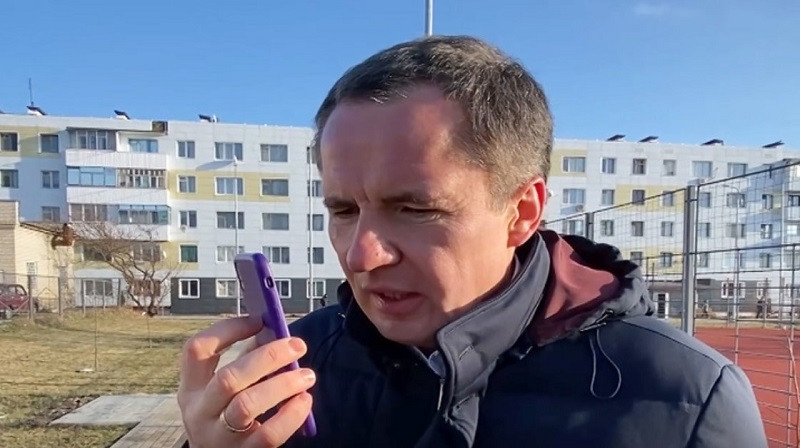 ForPost - Новости : Российский врио губернатора Гладков не смог записаться к себе на приём
