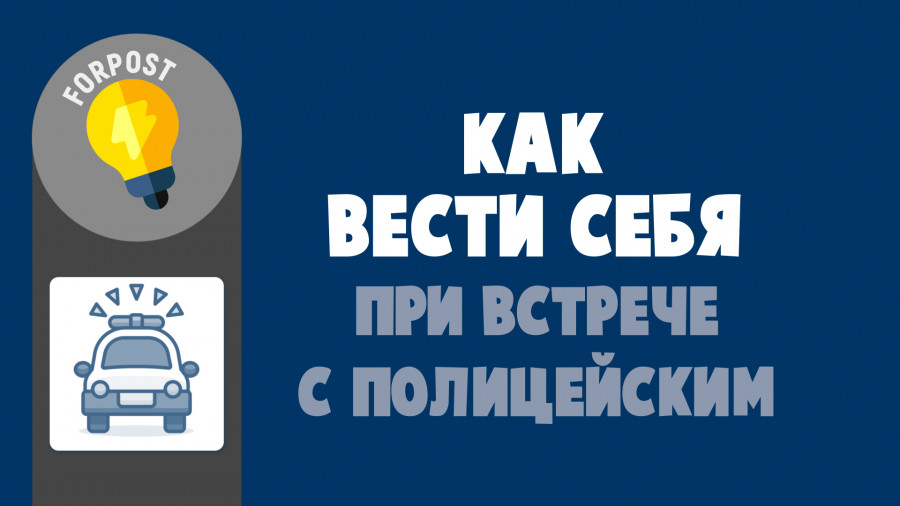 ForPost - Новости : Как себя вести при встрече с полицией