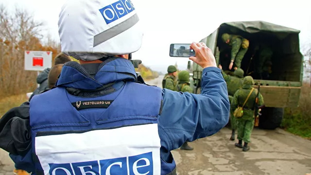 ForPost - Новости : ОБСЕ сообщила о новой атаке беспилотника по позициям в Донбассе