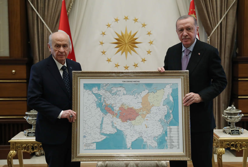 ForPost - Новости : «Вернём Константинополь!»: на карте «Тюркского мира» оказалась половина России