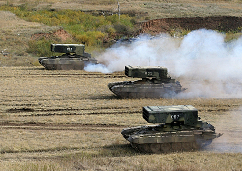 Россия вынуждена милитаризировать Крым тяжелыми огнеметами