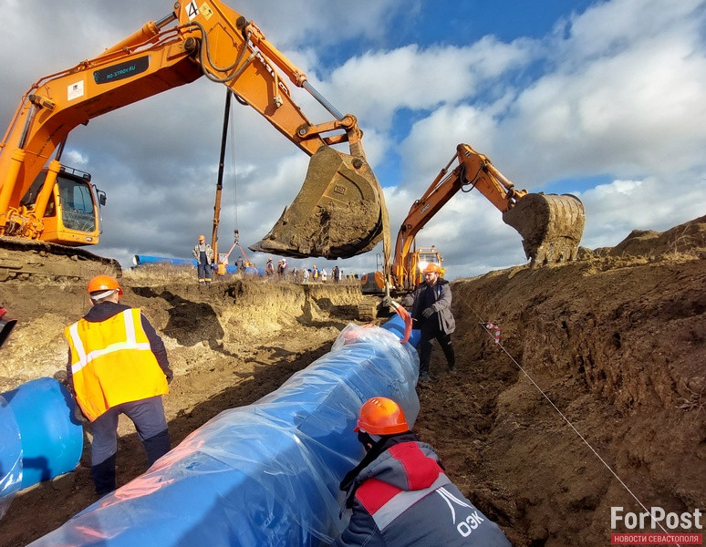 ForPost - Новости : Как строят замену Северо-Крымскому каналу