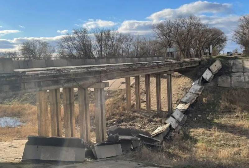 ForPost - Новости : На севере Крыма разрушаются «ничейные» мосты 