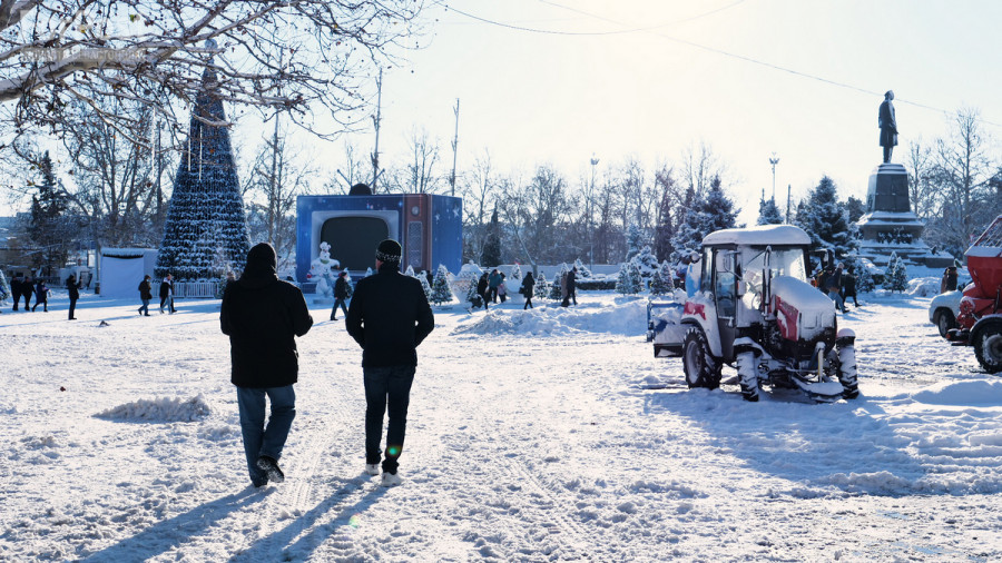 ForPost - Новости : Севастополь не будет обращаться к Крыму за помощью в борьбе со снегопадом
