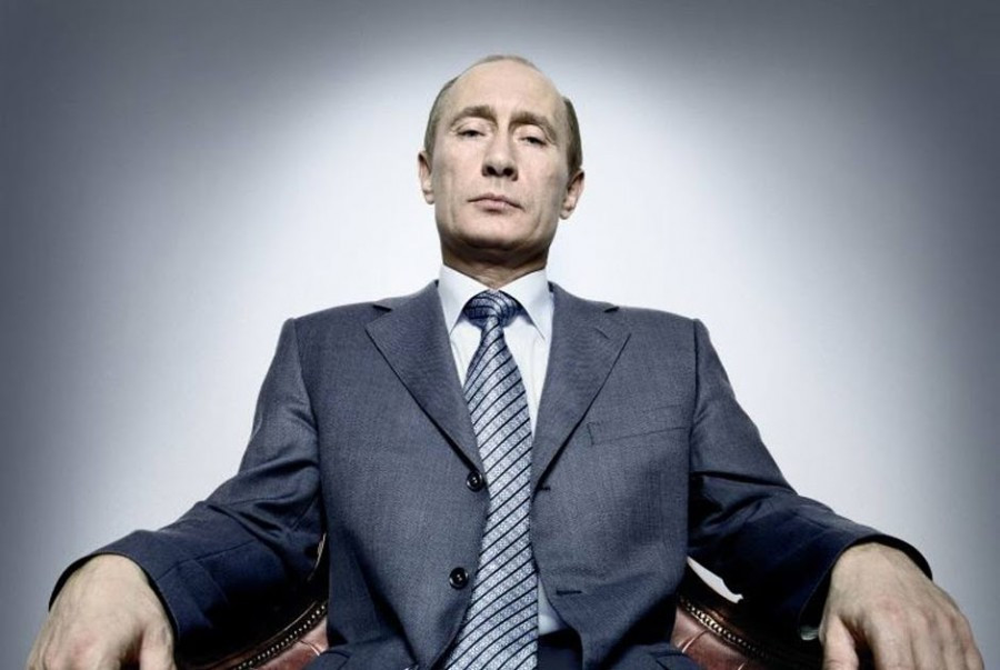 Фото Сидящего Путина
