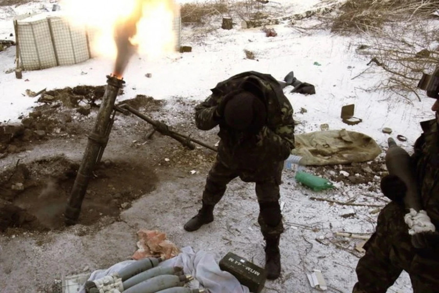 ForPost - Новости : В село к югу от Донецка прибыла группировка украинских радикалов