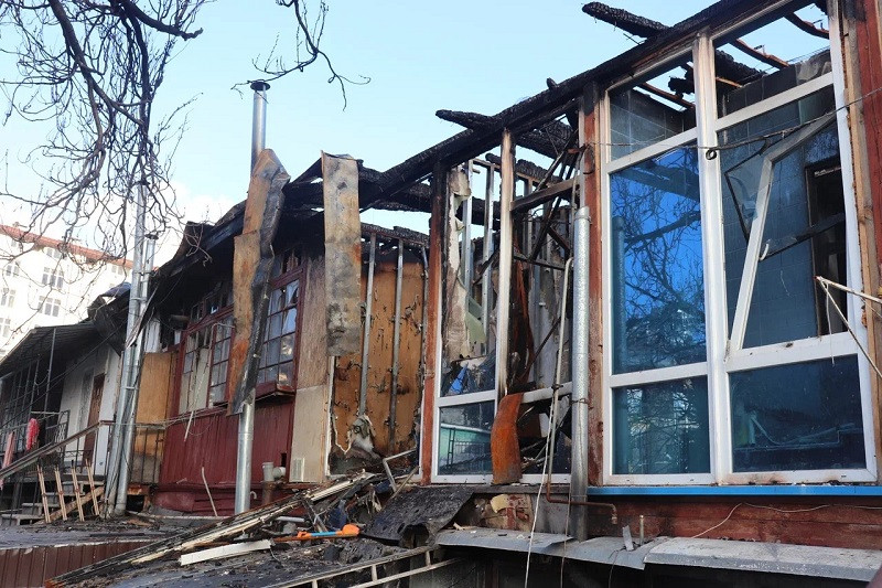 ForPost - Новости : Сгоревшему в Ялте старинному дому вынесли вердикт