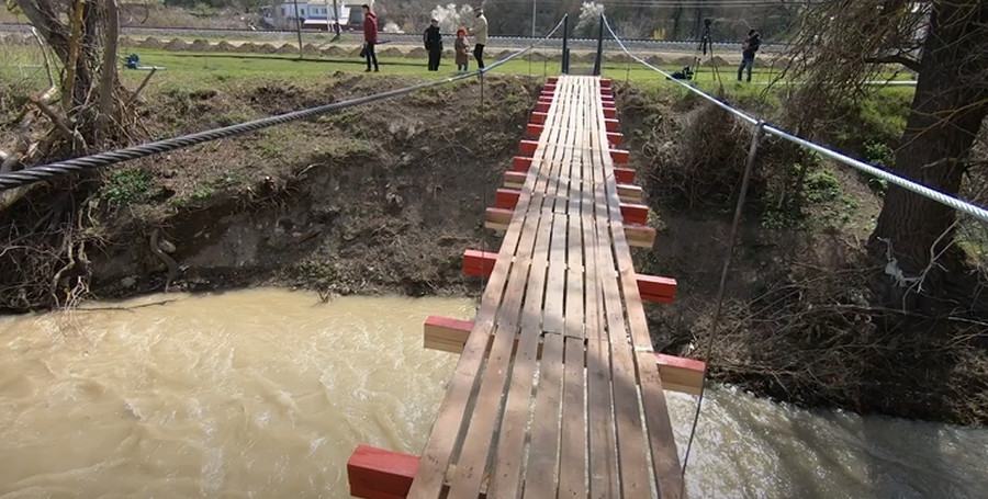 ForPost - Новости : Жители севастопольских сёл нуждаются в новой переправе через реку Бельбек