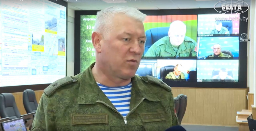 ForPost - Новости : Генштаб Белоруссии сообщил о развертывании сил специальных операций на границе с Украиной