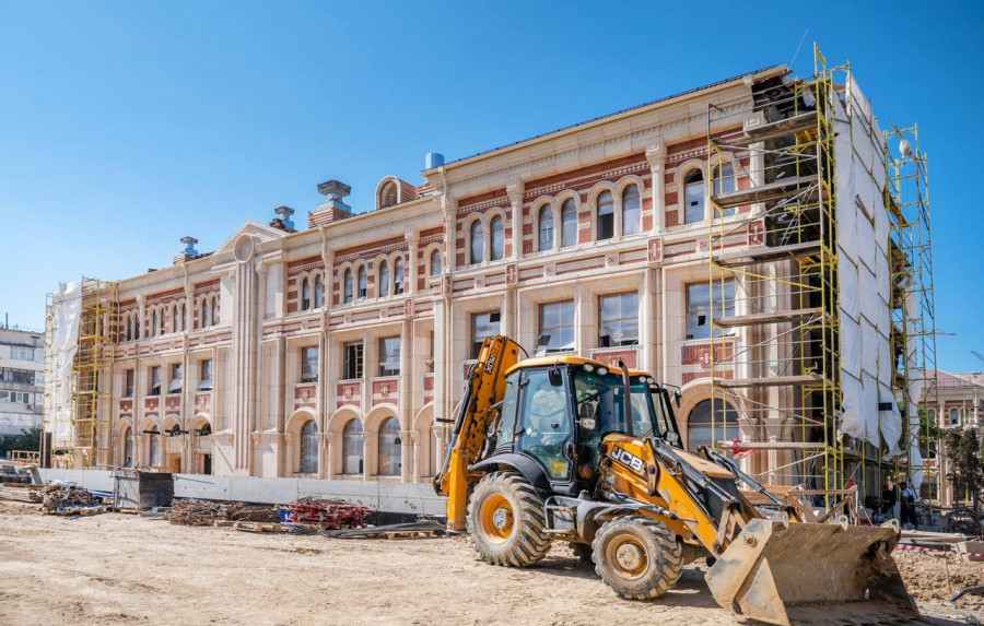 ForPost - Новости : Строительство нового Херсонеса движется ударными темпами
