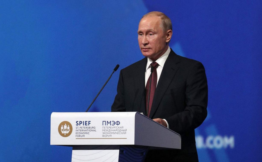 ForPost - Новости : «Слухи о моей смерти сильно преувеличены»: о чем Путин говорил на ПМЭФ 