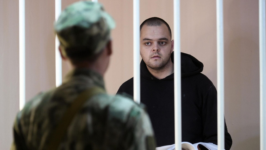 ForPost - Новости : Приговорённый к казни в ДНР британский наёмник Эслин попрощался с матерью