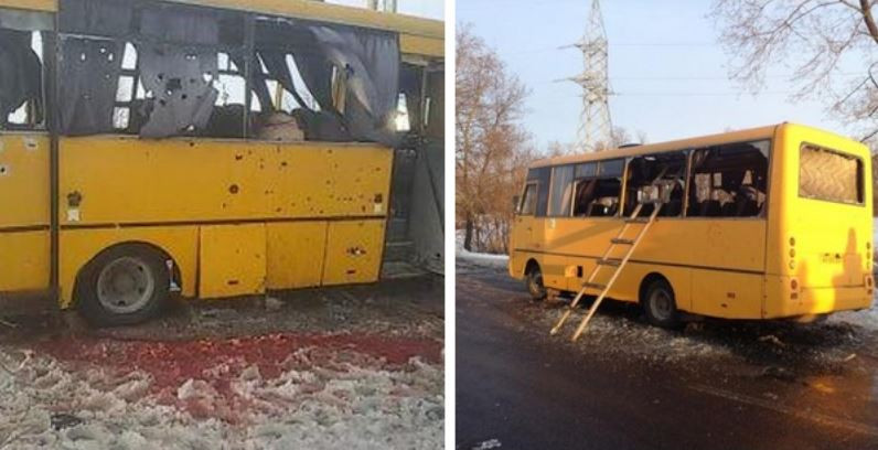 ForPost - Новости : МО РФ: боевики расстреляли в Херсонской области автобус с эвакуированными жителями