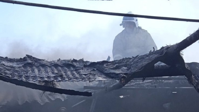 ForPost - Новости : Житель Крыма сгорел в собственном доме