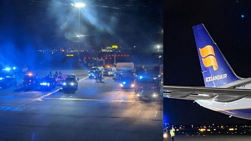 ForPost - Новости : Два пассажирских самолёта столкнулись в аэропорту