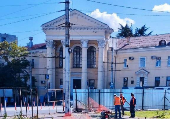 ForPost - Новости : В Севастополе начались строительные работы на площади Восставших 