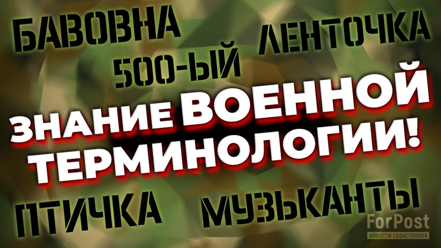 ForPost - Новости : Насколько в прифронтовом Севастополе знают современный военный сленг – опрос 