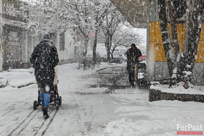 ForPost - Новости : В Крым с опозданием идёт зима