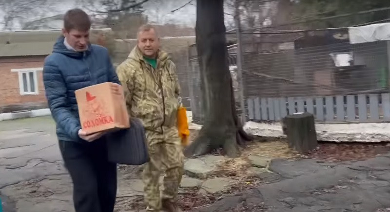 ForPost - Новости : В Крым вывозят коз и носух из Каховки