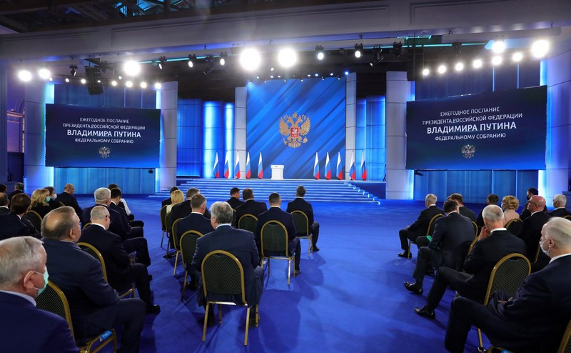 ForPost - Новости : Послания Путина Федеральному Собранию в 2022 году не будет — названа причина