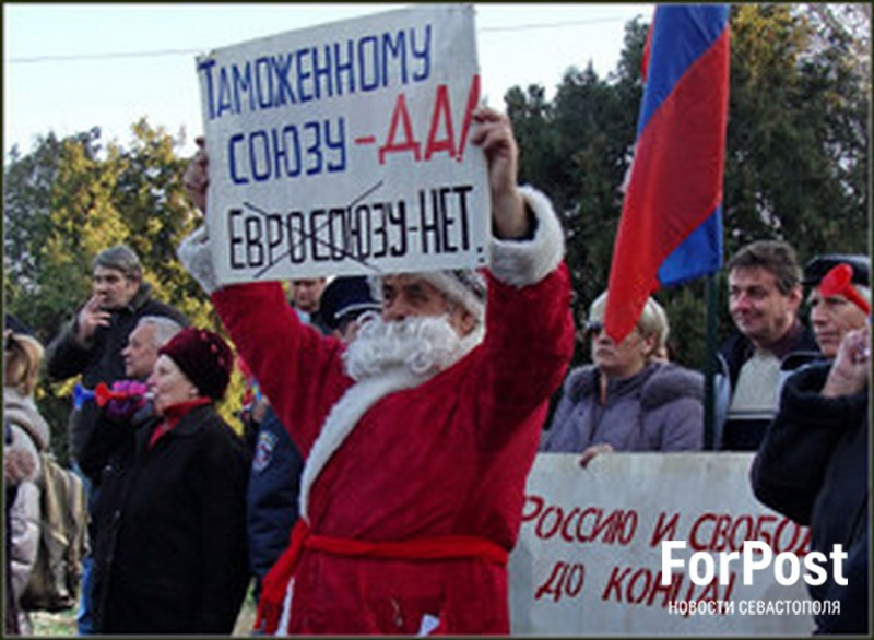 ForPost - Новости : Как дядя Володя передал привет антимайданному Севастополю в декабре 2013-го