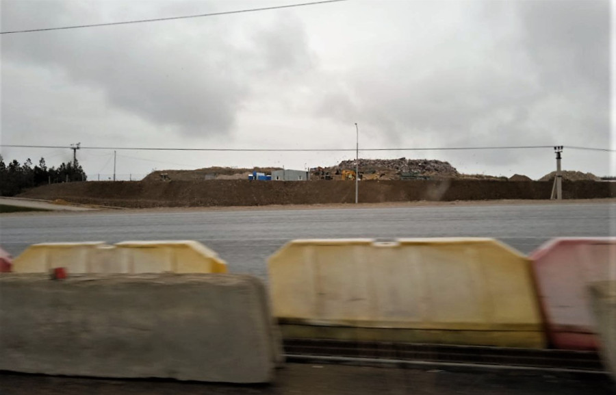 ForPost - Новости : Приезжающих в Севастополь по «Тавриде» «приветствует» мусорный полигон 