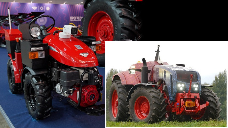 ForPost - Новости : Белорусы показали свои тракторы-беспилотники