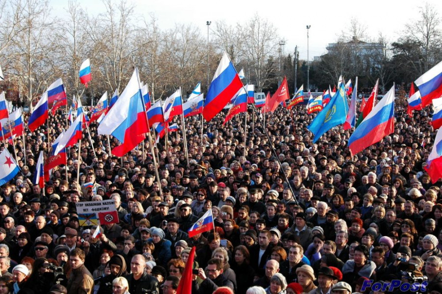 ForPost - Новости : Как 30 тысяч севастопольцев 23 февраля 2014 года изменили историю России