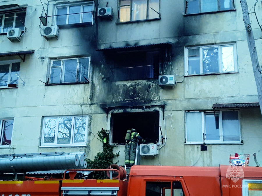 ForPost - Новости : В Севастополе горело общежитие на улице Николая Музыки