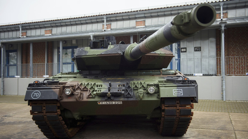 ForPost - Новости : Spiegel: обещанные Берлином Киеву 18 танков Leopard 2 прибыли на Украину